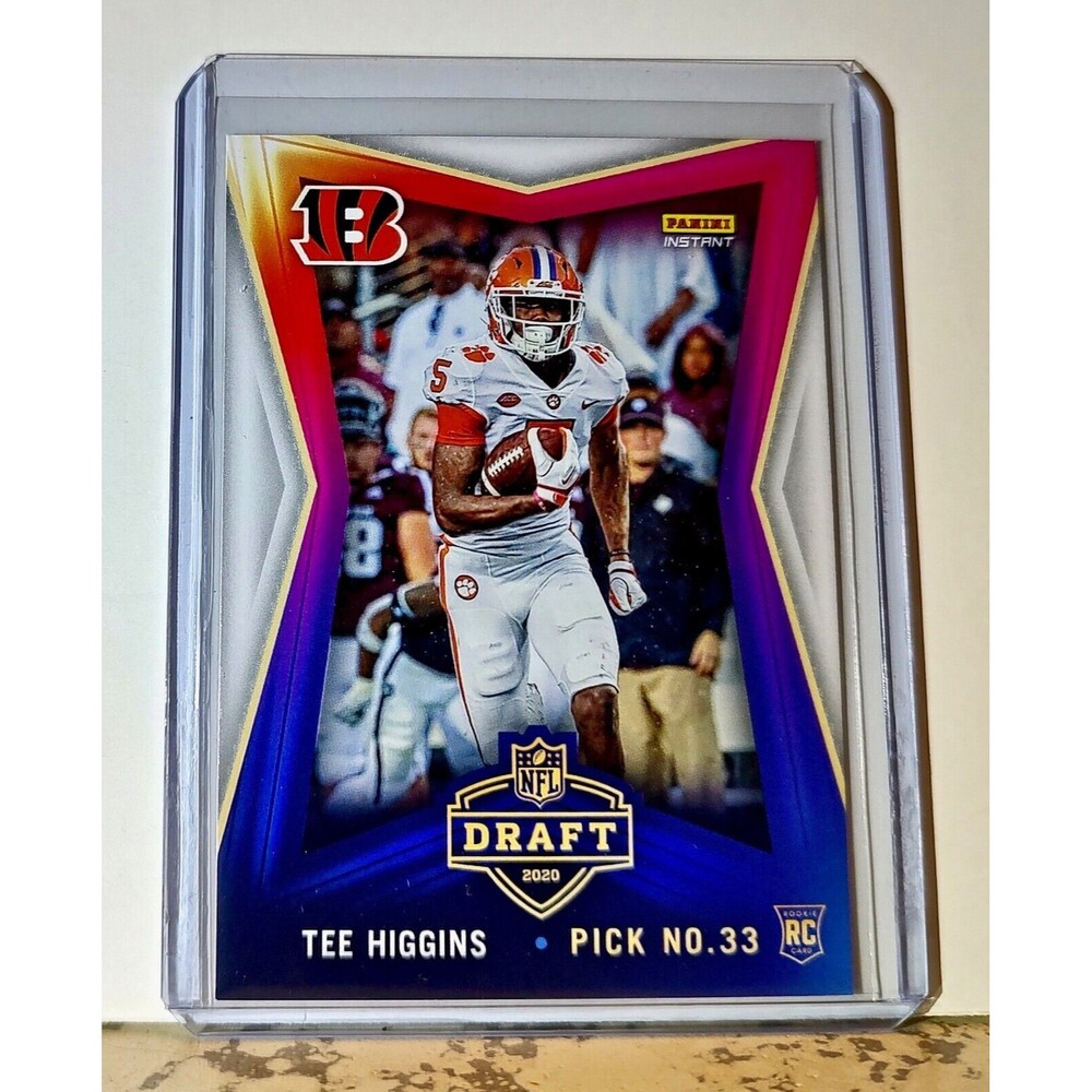 Tee Higgins 2020 NFL Draft Night NFL #20 Football Card Bengals 1 of 511